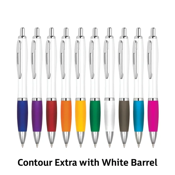  Contour Extra Ball Pen With White Barrel