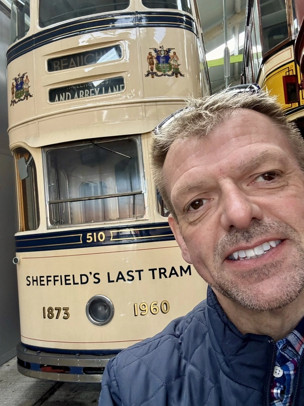 Tram aholic! at National Tramway Museum, Crich, Derbyshire