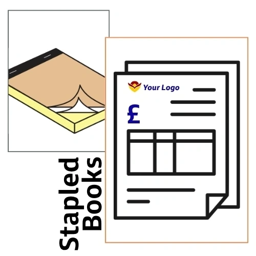  John Brailsford Printers Carbonless Ncr Paper Forms Stapled Books