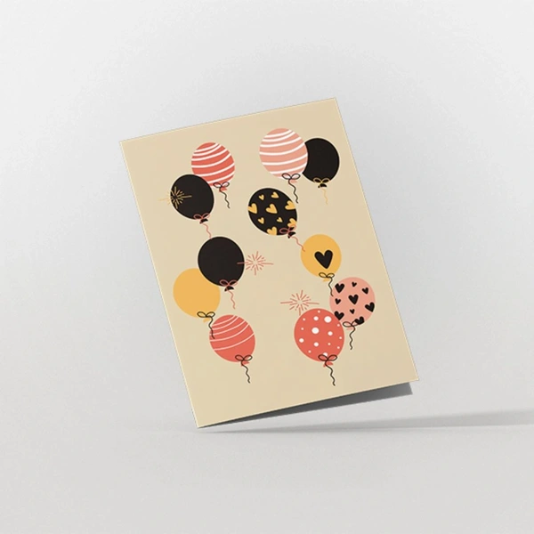 Greeting Cards Gold Haze
