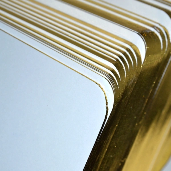  Jbp Round Cornered Gold Edged Formal Invitation Cards Style