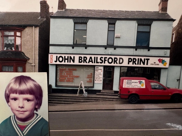 John wasn't quite that young!