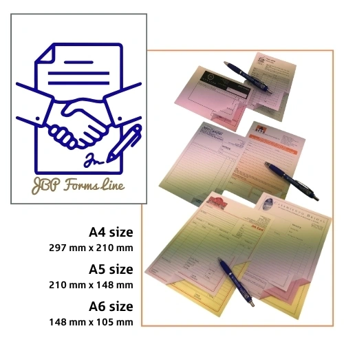  John Brailsford Printers Carbonless Ncr Paper Forms Sizes