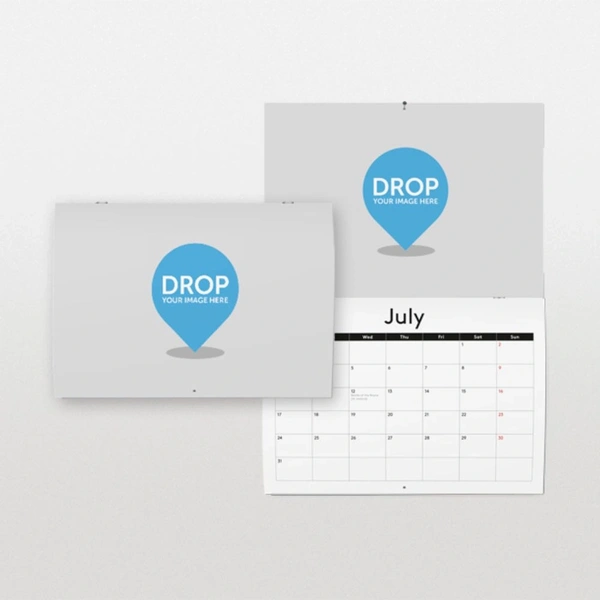 Stapled Calendars A4 Landscape