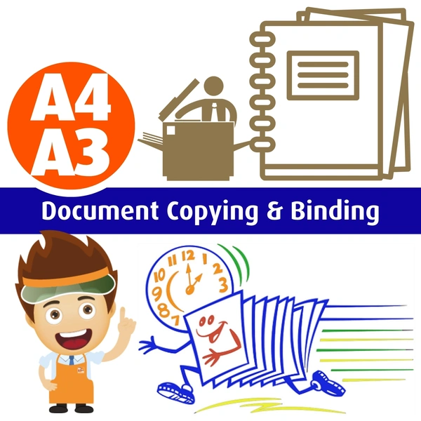  A4 A3 Document Copying Binding John Brailsford Printers Product